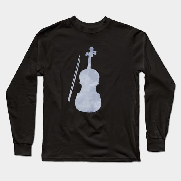 Violin Long Sleeve T-Shirt by TheJollyMarten